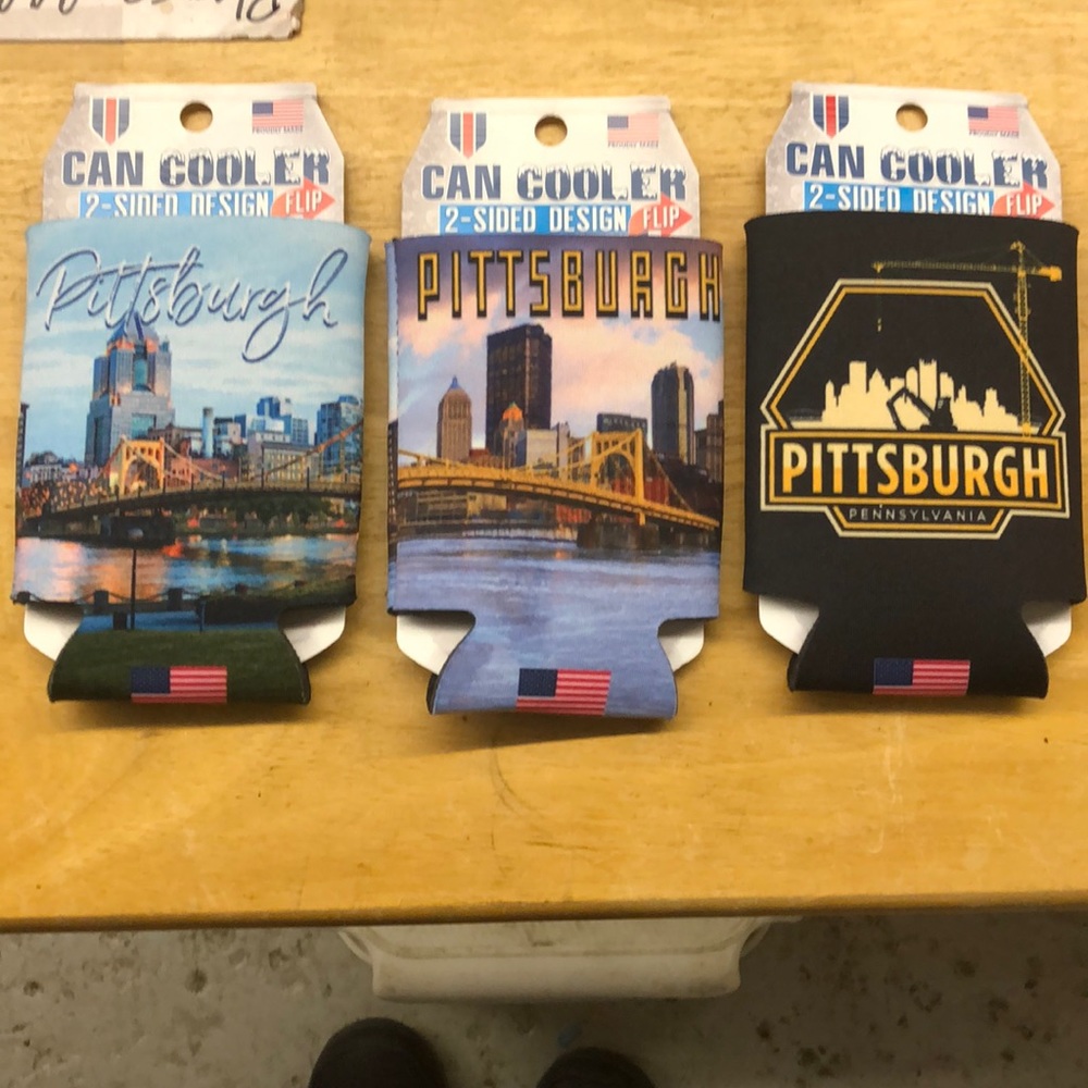 City of Pittsburgh can coolers